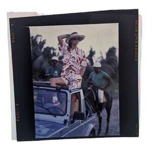 Kathy Ireland Photo Slide Swimsuit Model Catalog Production Picture (C2)‎